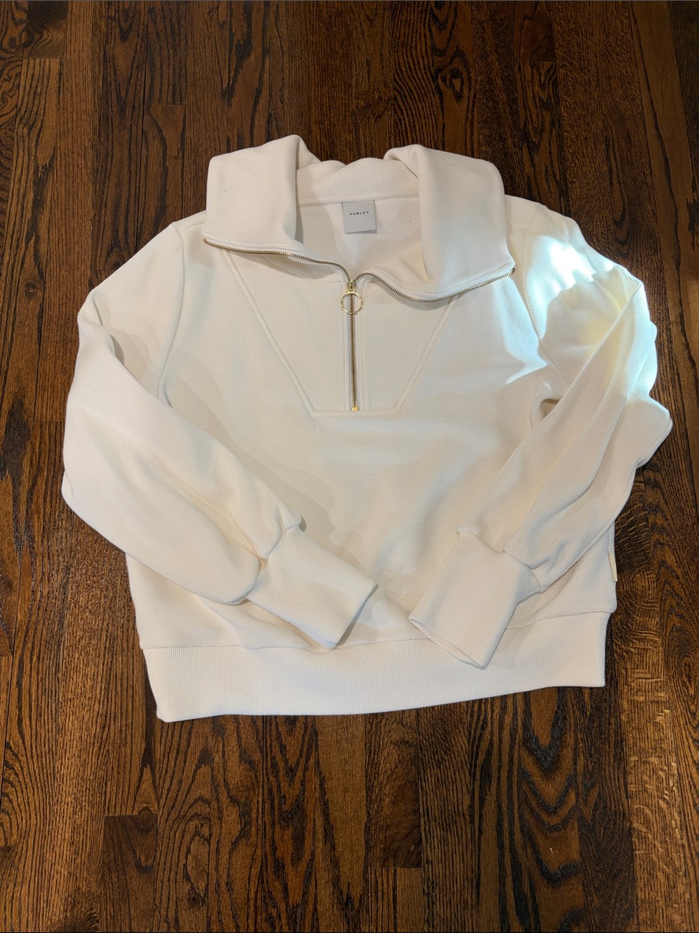 Varley Women's Half-Zip Ribbed Sweatshirt